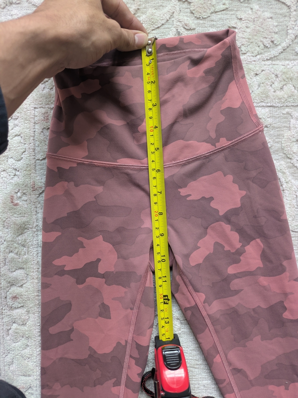 lululemon athletica Women's High-Rise Camo Leggings - Dusty Rose